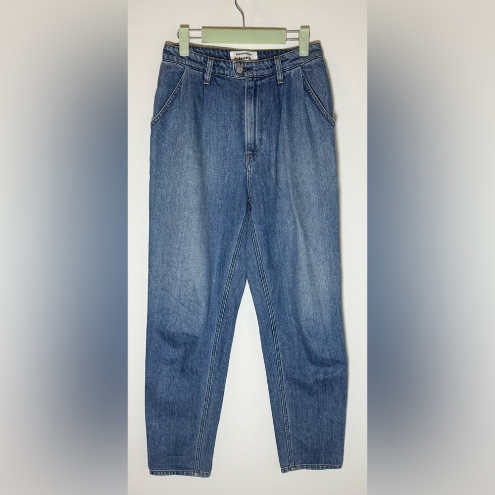 Reformation Baldwin Pleated jeans • Women’s size 25
